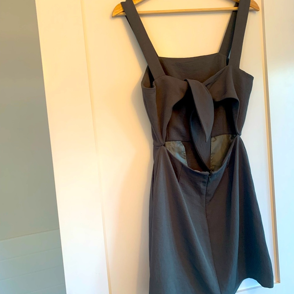 Aritzia green mini dress